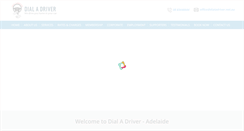 Desktop Screenshot of dialadriver.net.au