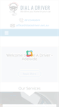 Mobile Screenshot of dialadriver.net.au